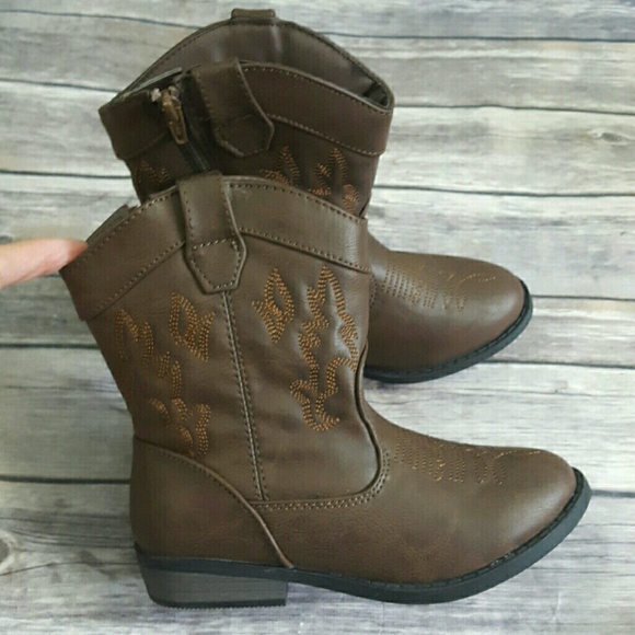 Cat & Jack Shoes Cat Jack Toddler Boys Ollie Cowboy Western Boots Poshmark